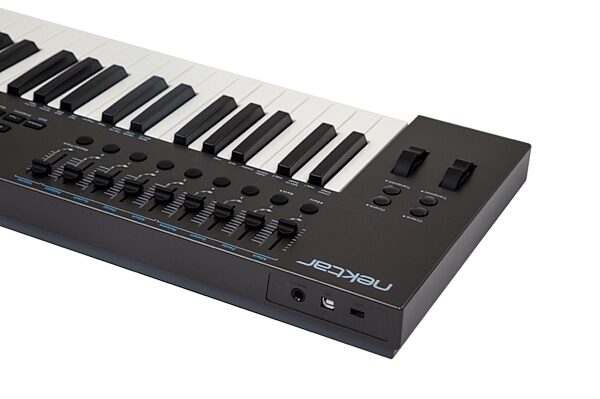 Nektar Impact LX49+ USB MIDI Keyboard Controller, 49-Key, New, Connectors