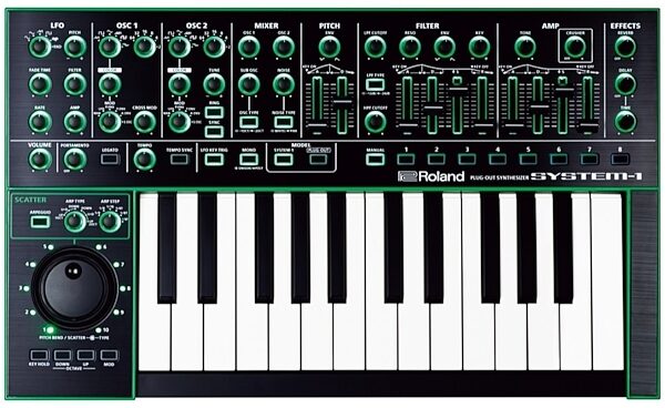 Roland System-1 AIRA Variable Synthesizer Keyboard, Main