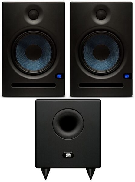 PreSonus Eris E8 and T8 Active Studio Monitor and Subwoofer Package, Main