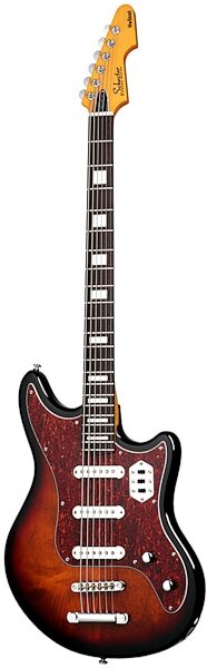 Schecter Hellcat VI Electric Guitar, 3-Color Sunburst