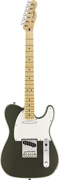 Fender American Standard Telecaster Electric Guitar, Maple Fingerboard with Case, Jade Pearl