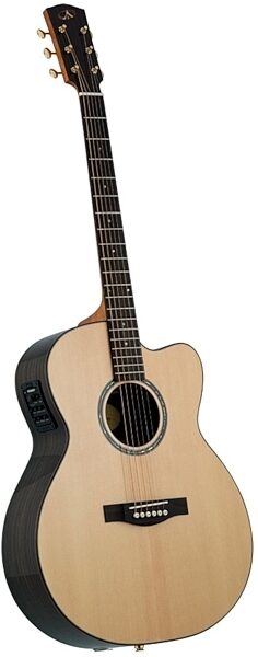 Bedell BSMCE-28-G Encore Orchestra Acoustic-Electric Guitar with Gig Bag, Left