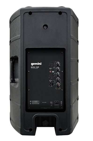 Gemini DRS15P Active Loudspeaker, Rear