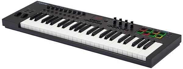 Nektar Impact LX49+ USB MIDI Keyboard Controller, 49-Key, New, Angle