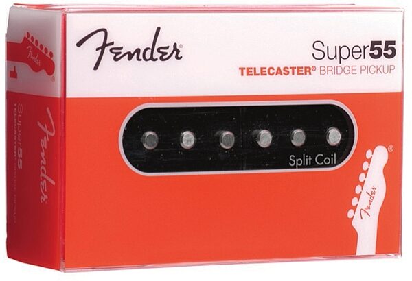 Fender Super 55 Split Coil Telecaster Pickup, Bridge Package