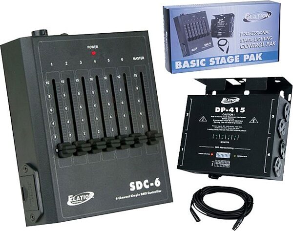American DJ Basic Stage Pak Lighting Package, Main