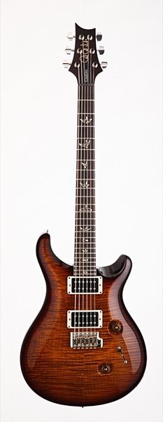 PRS Paul Reed Smith Custom 24 10-Top Electric Guitar with Case, Black Gold Burst