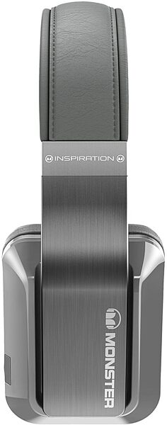 Monster Inspiration Headphones, Silver - Side