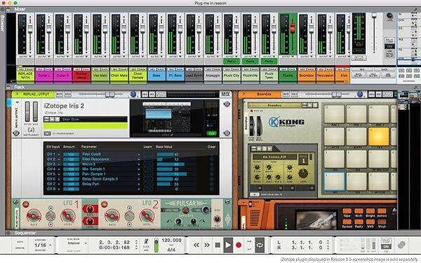 Propellerhead Reason 9.5 Music Production Software, View 2