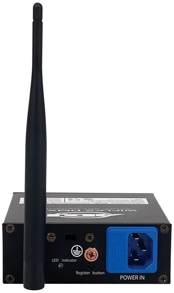 American DJ WiFLEX DMX Wireless System, Transmitter Rear