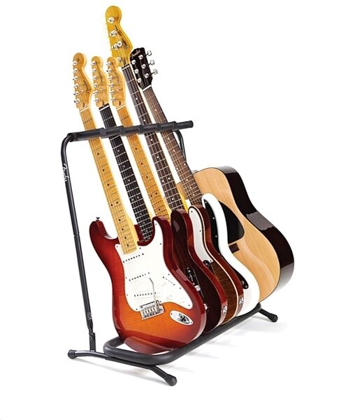 Fender Guitar Multi-Stand, 5 Guitar Holder, 5 Guitar Holder