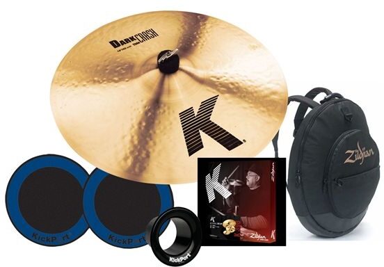 Zildjian K390 Cymbal Package, Dark Crash and KickPort Pack