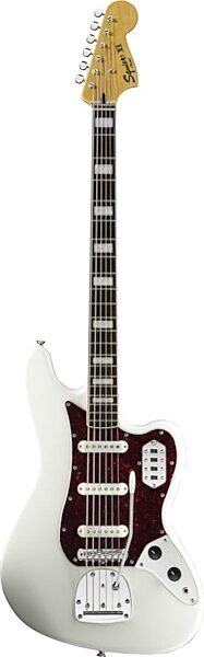 Squier Vintage Modified Bass VI, 6-String, Olympic White