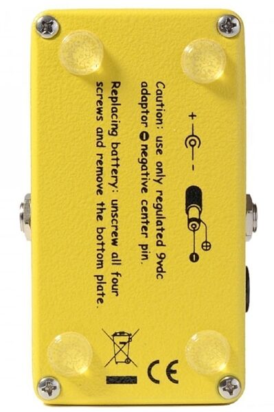 Xotic AC Booster Pedal, Bottom