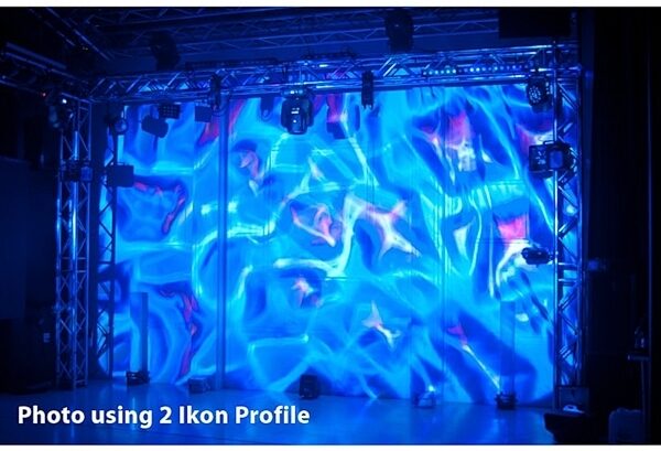 ADJ Ikon Profile Pearl Gobo Projector Light, FX1