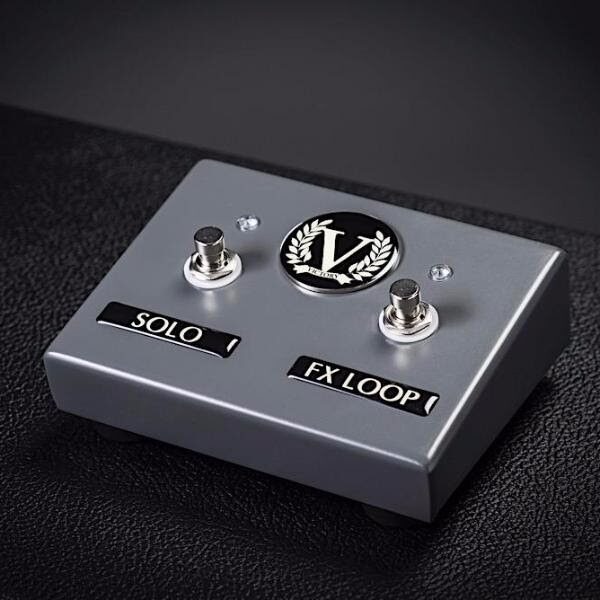 Victory VX Kraken / VX100 Standard Dual Footswitch for Solo & FX Loop, Satin Black, Main