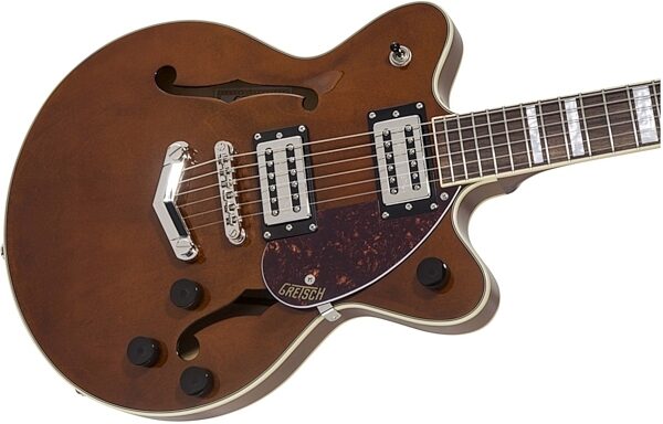 Gretsch G2655 Streamliner CB Jr Double-Cut V-Stoptail Electric Guitar, angle