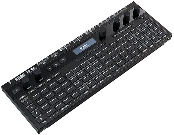 Korg SQ-64 Polyphonic Sequencer, angle