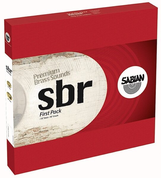 Sabian SBR Brass First Pack Cymbal Package, New, Main