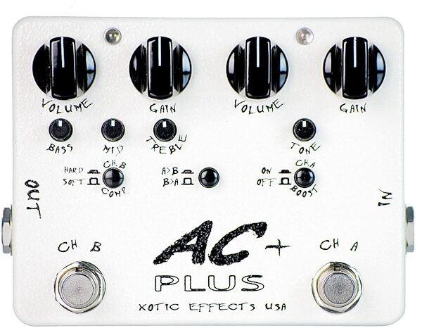 Xotic AC Plus Booster Preamp Pedal, Main