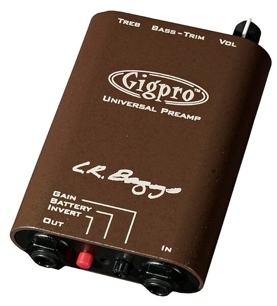 LR Baggs Gigpro Acoustic Guitar Preamp, Angle