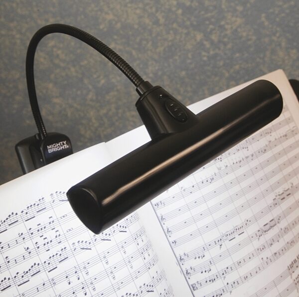 Mighty Bright Encore LED Music Light, In Use