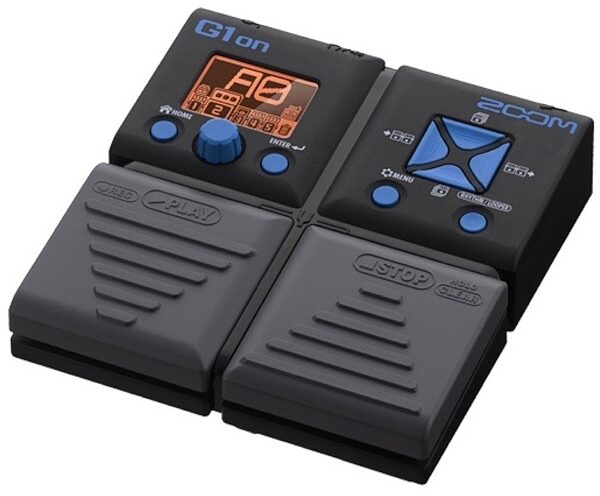 Zoom G1on Guitar Multi-Effects Pedal, Ride