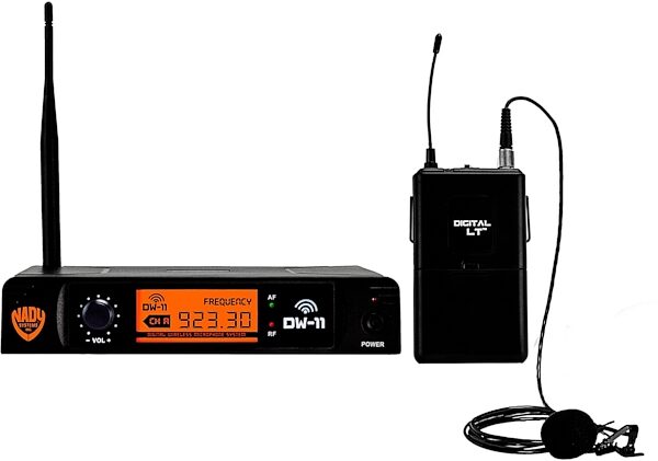 Nady DW-11 Single Transmitter Digital Wireless Lavalier System, Main