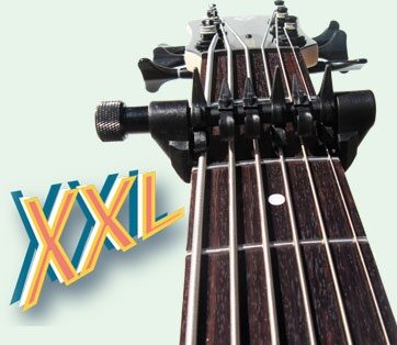 Creative Tunings SpiderCapo XXL SpiderCapo for 8-String and Bass Guitars, New, On Bass