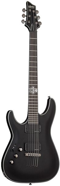 Schecter Blackjack SLS C1 Active Left-Handed Electric Guitar, Satin Black
