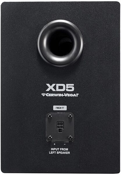 Cerwin-Vega XD5 Active Studio Monitor Speakers, Right Rear
