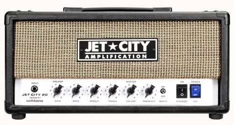 Jet City JCA20HV Vintage Guitar Amplifier Head, Main