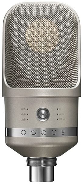 Neumann TLM 107 Multi-Pattern Condenser Microphone, Nickel, Back