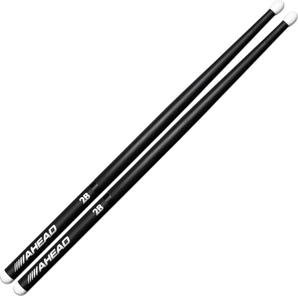 Ahead LT Aluminum Drumsticks, 2B, Pair, Action Position Back