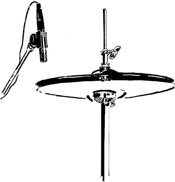 AKG C430 Mini Cardioid Condenser Microphone, With Cymbal
