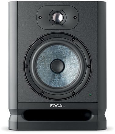 Focal Alpha 65 EVO Powered Studio Monitor, Black, Single Speaker, Front