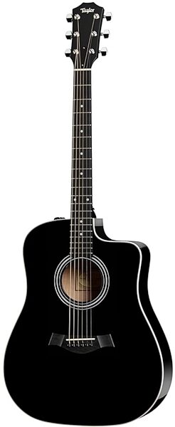 Taylor 210ce 2013 Acoustic-Electric Guitar (with Gig Bag), Black