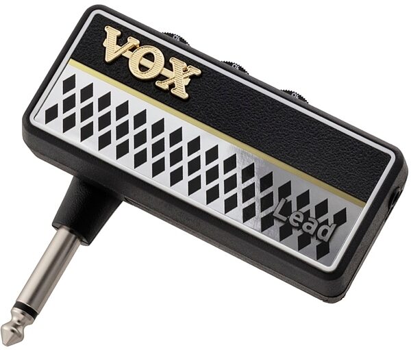 Vox amPlug 2 Lead Headphone Amplifier, New, Angle