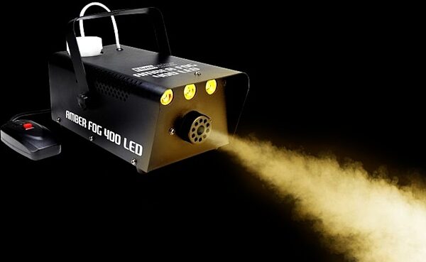 Eliminator Lighting Amber Fog 400 Fog Machine, New, Fixture Front