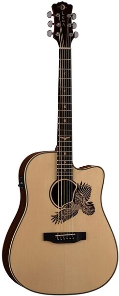 Luna AME100 Americana Eagle Acoustic-Electric Guitar, Main