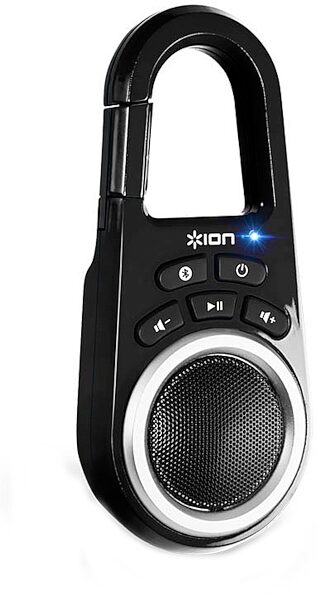 Ion Audio Clipster Bluetooth Clip-on Speaker, Black
