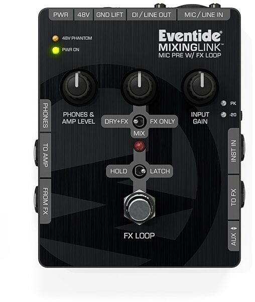 Eventide MixingLink Microphone Preamplifier with FX Loop, Main