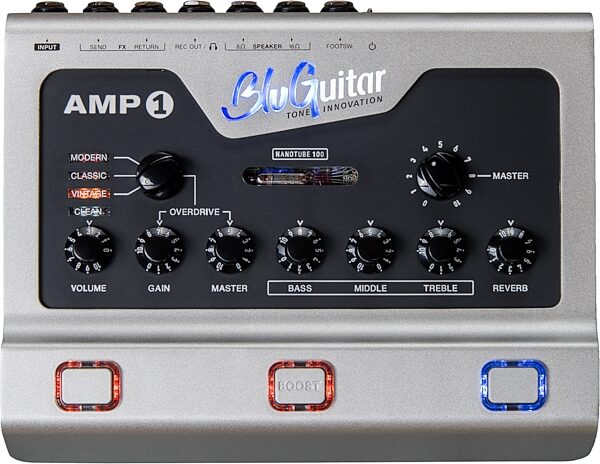 BluGuitar Amp1 Mercury Edition Guitar Amplifier Pedal (100 Watts), Blemished, Main
