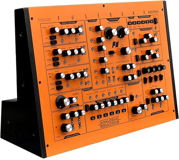 Analogue Solutions Fusebox X Semi-Modular Analog Synthesizer, Action Position Back