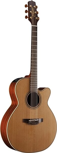 Takamine P3NC Grand Auditorium Acoustic-Electric Guitar (with Case), Angle