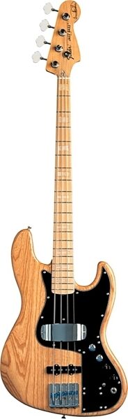Fender Marcus Miller Jazz Electric Bass, with Maple Fingerboard and Gig Bag, Natural
