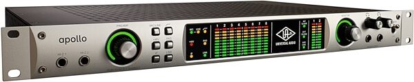 Universal Audio Apollo Duo Thunderbolt Audio Interface with DSP, Angle