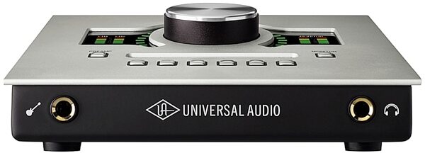Universal Audio Apollo Twin USB Duo Audio Interface (Windows), Heritage Edition: Includes 5 extra UAD plug-in collections, Front