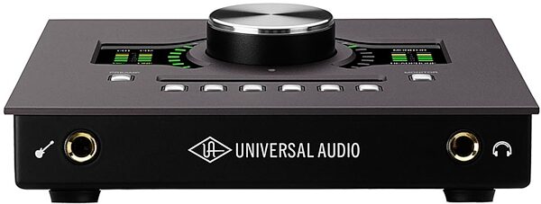 Universal Audio Apollo Twin Duo MkII Thunderbolt 2 Audio Interface, DUO, Heritage Edition: Includes 5 extra UAD plug-in collections, Front