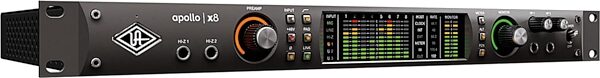 Universal Audio Apollo X8 Thunderbolt 3 Audio Interface, Standard Edition, Angle